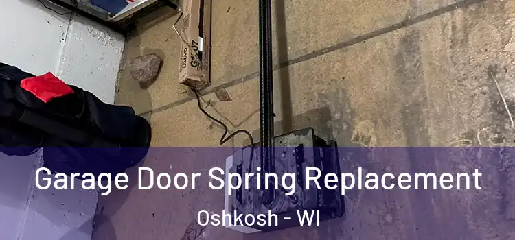  Garage Door Spring Replacement Oshkosh - WI